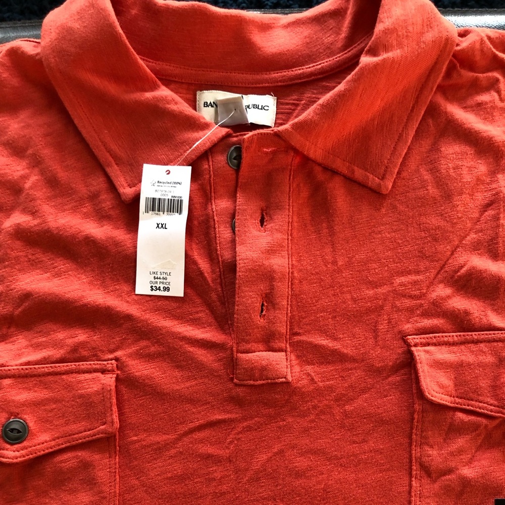 Banana republic polo shirt new with tags